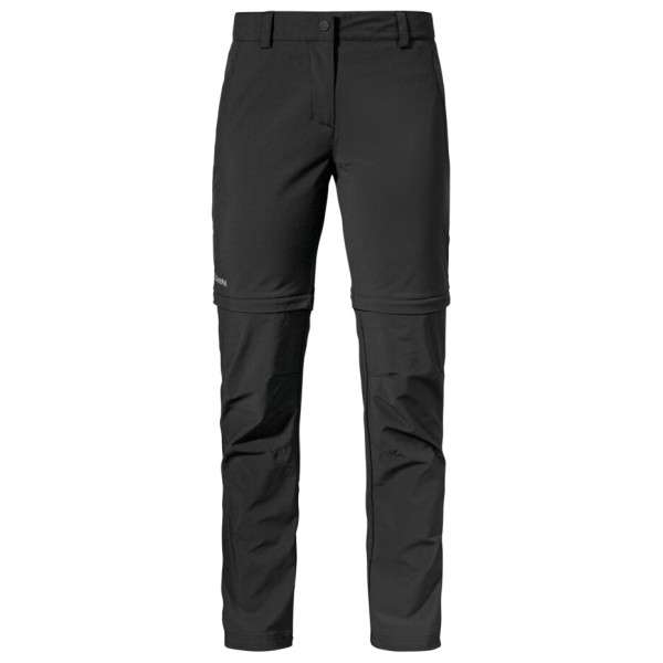 Schöffel - Women's Pants Ascona Zip Off - Trekkinghose Gr 17 - Short schwarz von Schöffel