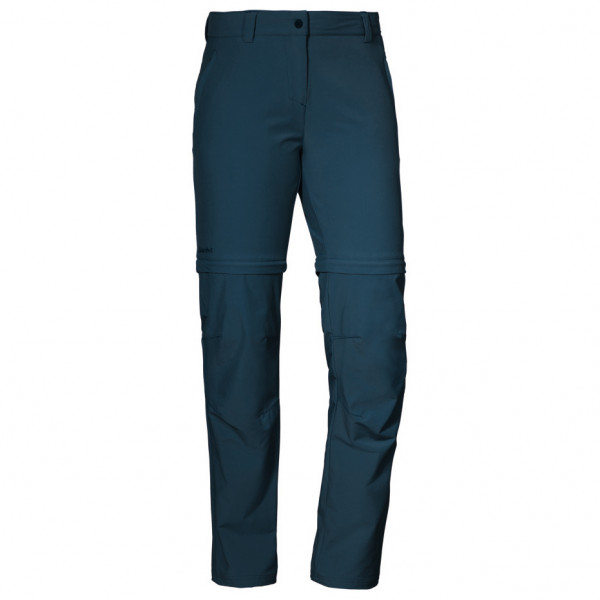 Schöffel - Women's Pants Ascona Zip Off - Trekkinghose Gr 21 - Short blau von Schöffel