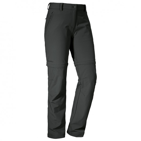 Schöffel - Women's Pants Ascona Zip Off - Trekkinghose Gr 24 - Short grau/schwarz von Schöffel