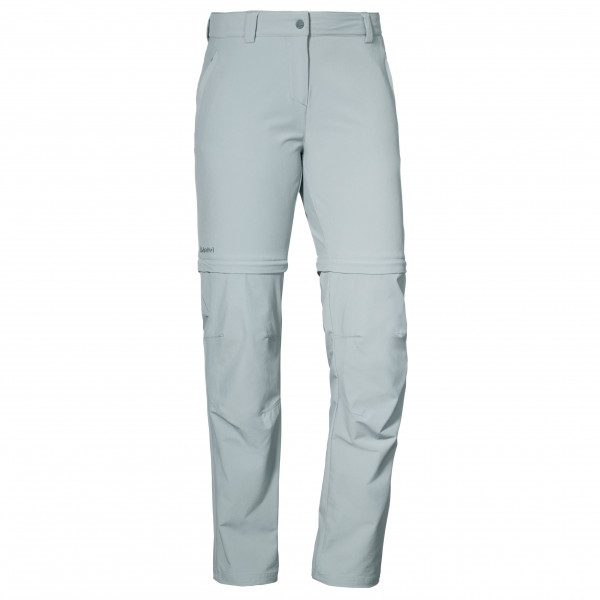 Schöffel - Women's Pants Ascona Zip Off - Trekkinghose Gr 38 - Regular grau von Schöffel