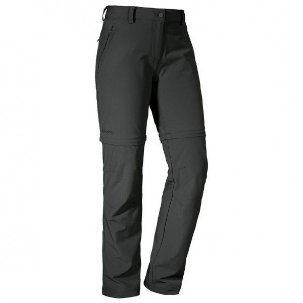 Schöffel - Women's Pants Ascona Zip Off - Trekkinghose Gr 42 - Regular grau/schwarz von Schöffel