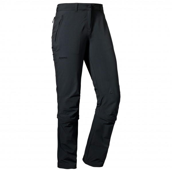 Schöffel - Women's Pants Engadin1 Zip Off - Zip-Off-Hose Gr 17 - Short schwarz von Schöffel