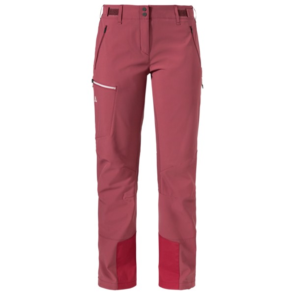 Schöffel - Women's Softshell Pants Matrei - Skitourenhose Gr 34 - Regular rot von Schöffel