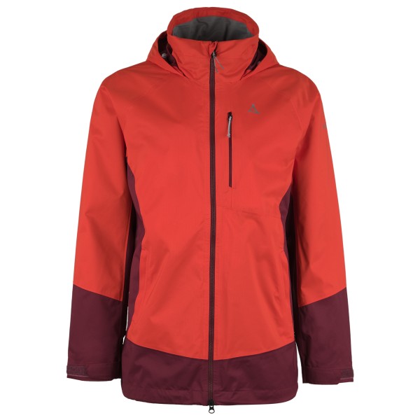 Schöffel - Zip-In Jacket Stanzach - Regenjacke Gr 48 rot von Schöffel