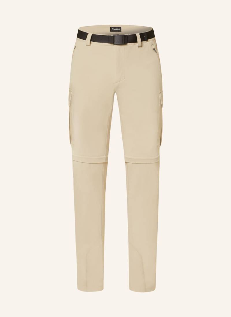 Schöffel Zipp-Off-Hose Kyoto 3 beige von Schöffel