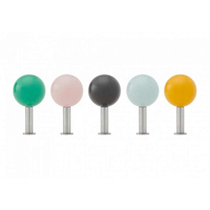 Dots 5er-Set Wandhaken, Farbkombinationen palm springs von Schönbuch