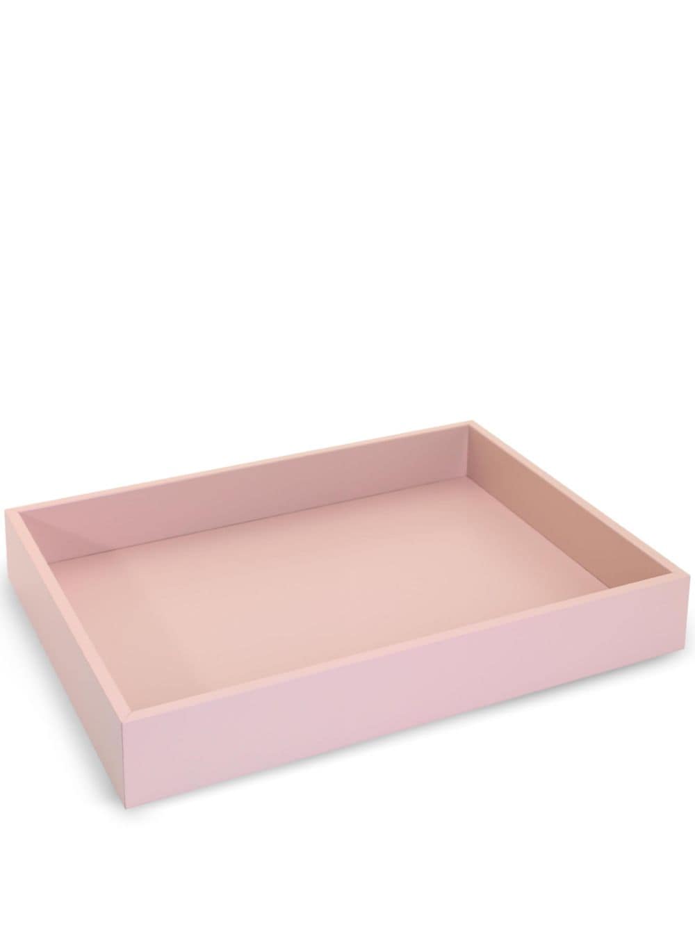 Schönbuch large Tally wooden valet tray (26cm x 35cm) - Pink von Schönbuch