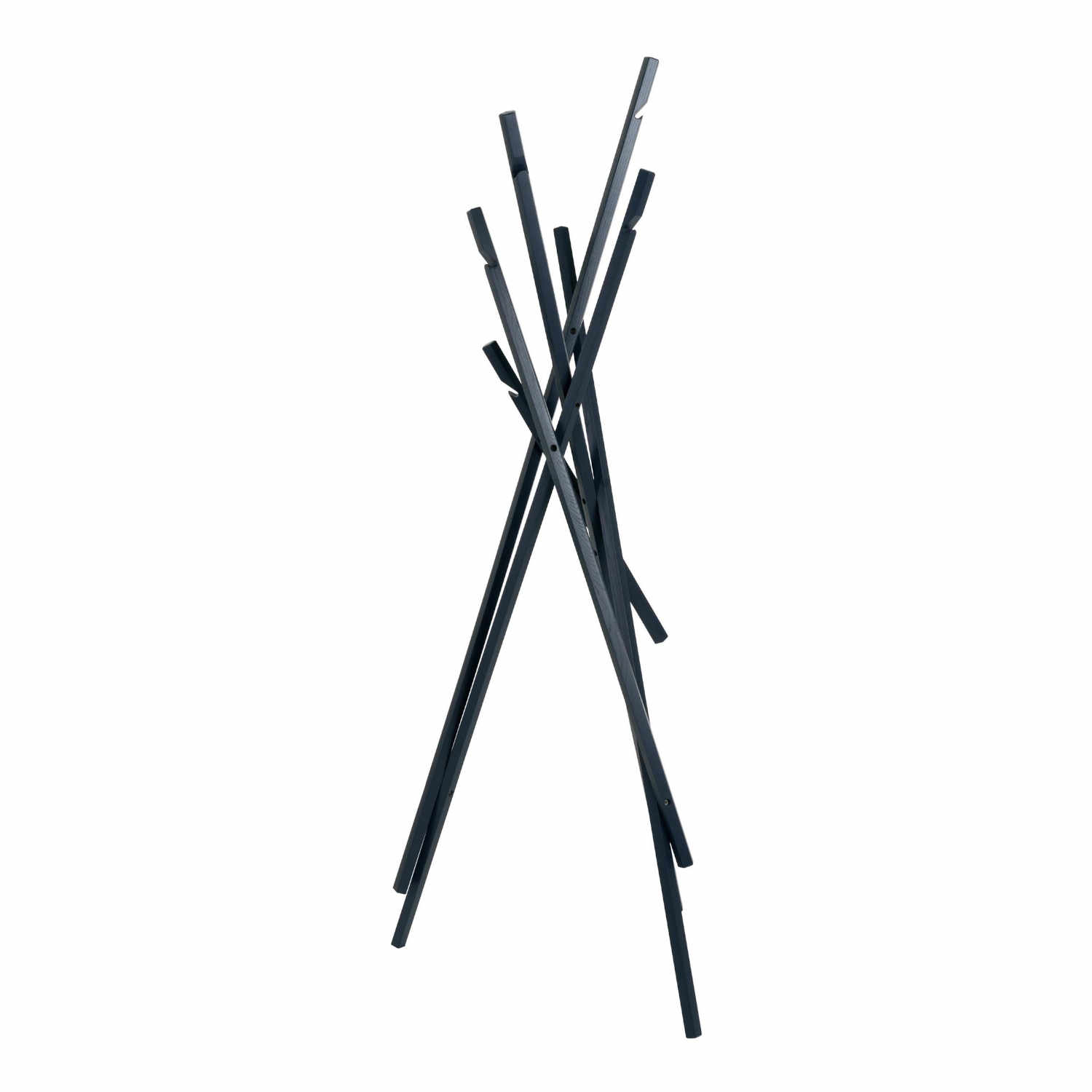 Sticks Garderobe , Ausführung esche, nachtblau lackiert Sticks Garderobe , Ausführung esche, nachtblau lackiert von Schönbuch