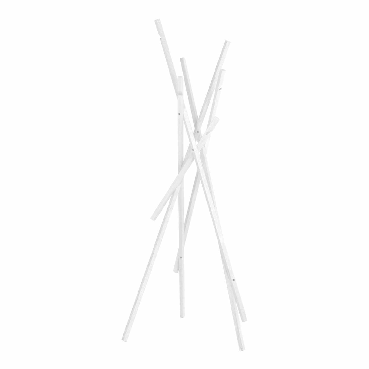 Sticks Garderobe , Ausführung esche, schneeweiss lackiert von Schönbuch