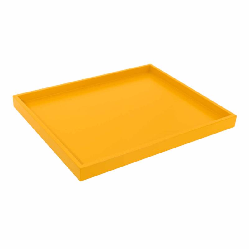 Tray Little Tablett, Farbe indisch gelb von Schönbuch