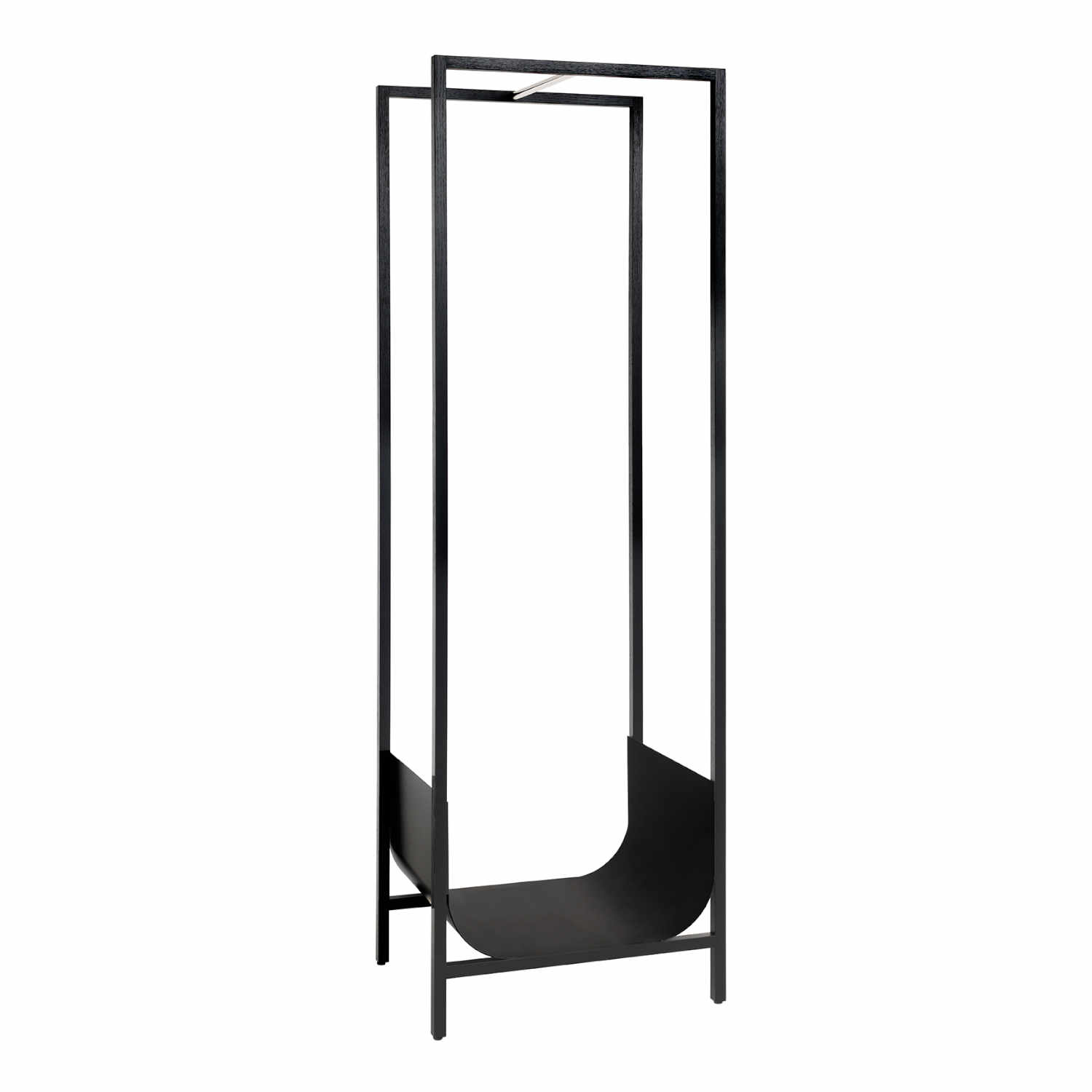 Tub Garderobe , Ausführung eiche, schwarz lackiert Tub Garderobe , Ausführung eiche, schwarz lackiert von Schönbuch