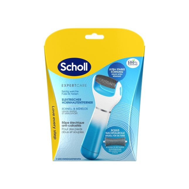 Expert Care - Elektrischer Hornhautentferner Blau von Scholl