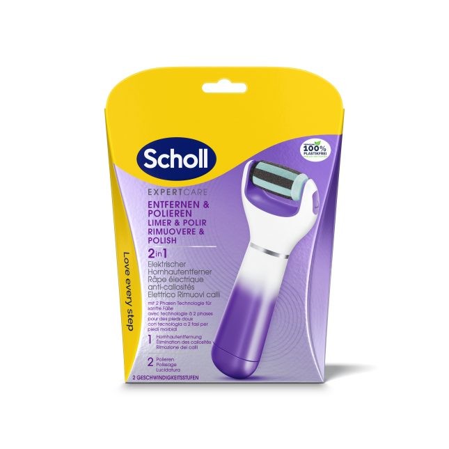 Expert Care - Elektrischer Hornhautentferner Purple von Scholl