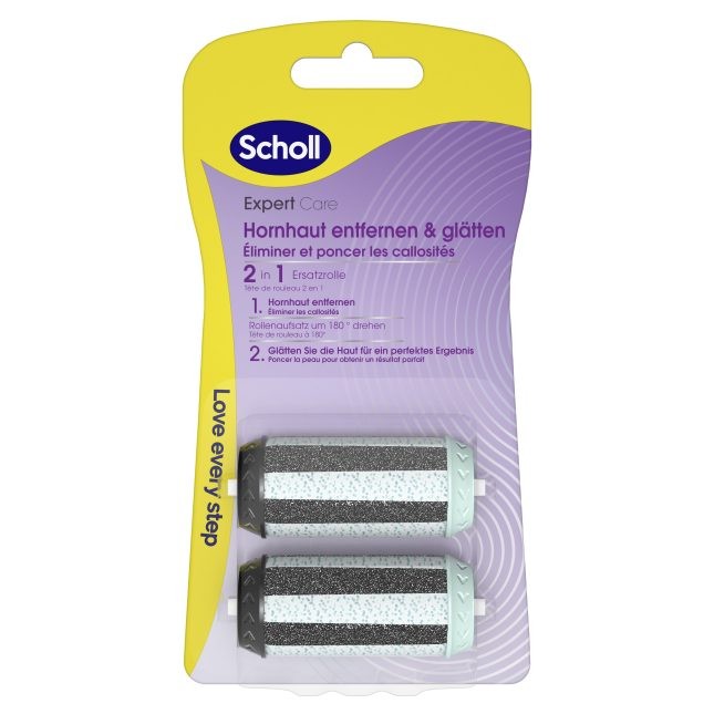 Expert Care - Ersatzrollen 2-in-1 von Scholl