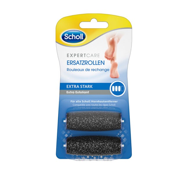 Expert Care - Ersatzrollen Wet & Dry mit Diamantpartikeln Extra Stark von Scholl