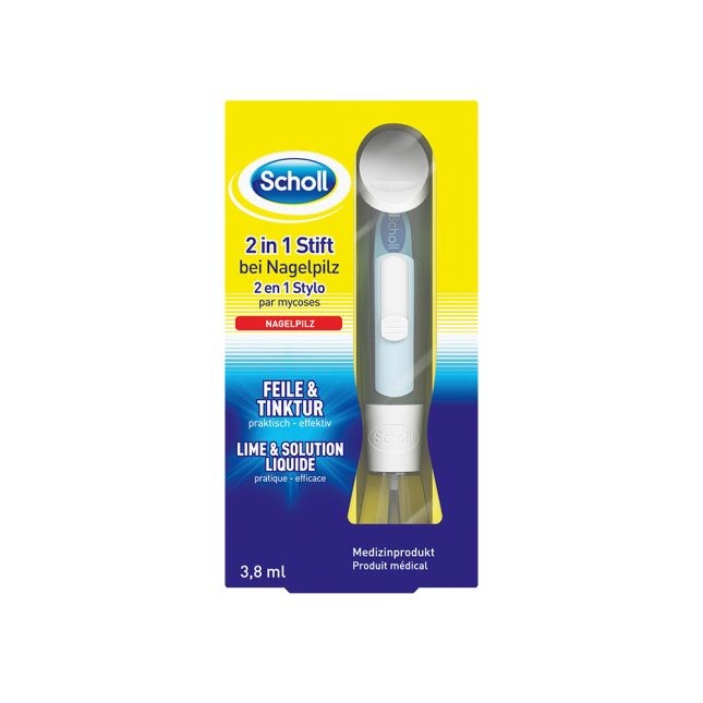 Scholl Aid - 2 in 1 Stift bei Nagelpilz von Scholl