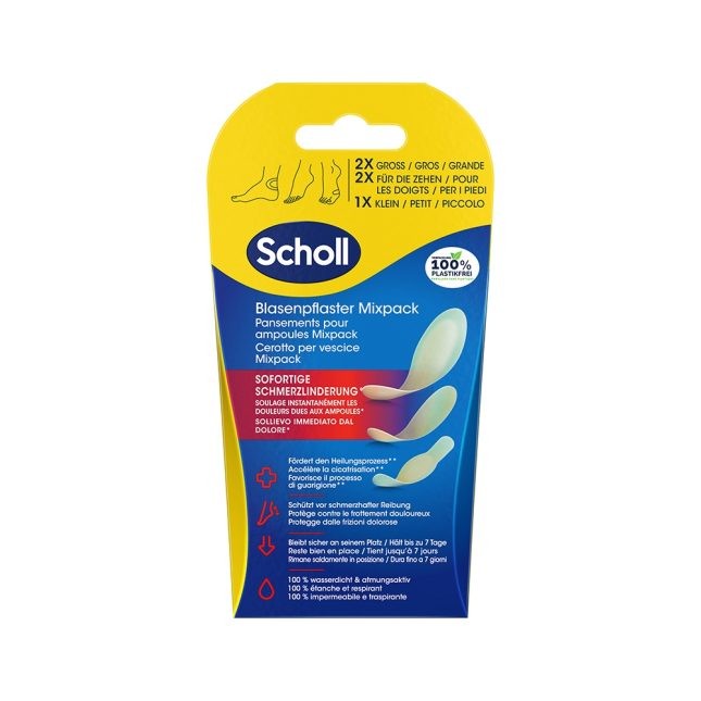 Scholl Aid - Blasenpflaster Mixpack von Scholl