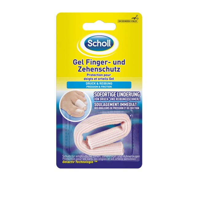 Scholl Aid - Gel Finger- und Zehenschutz zum zuschneiden von Scholl