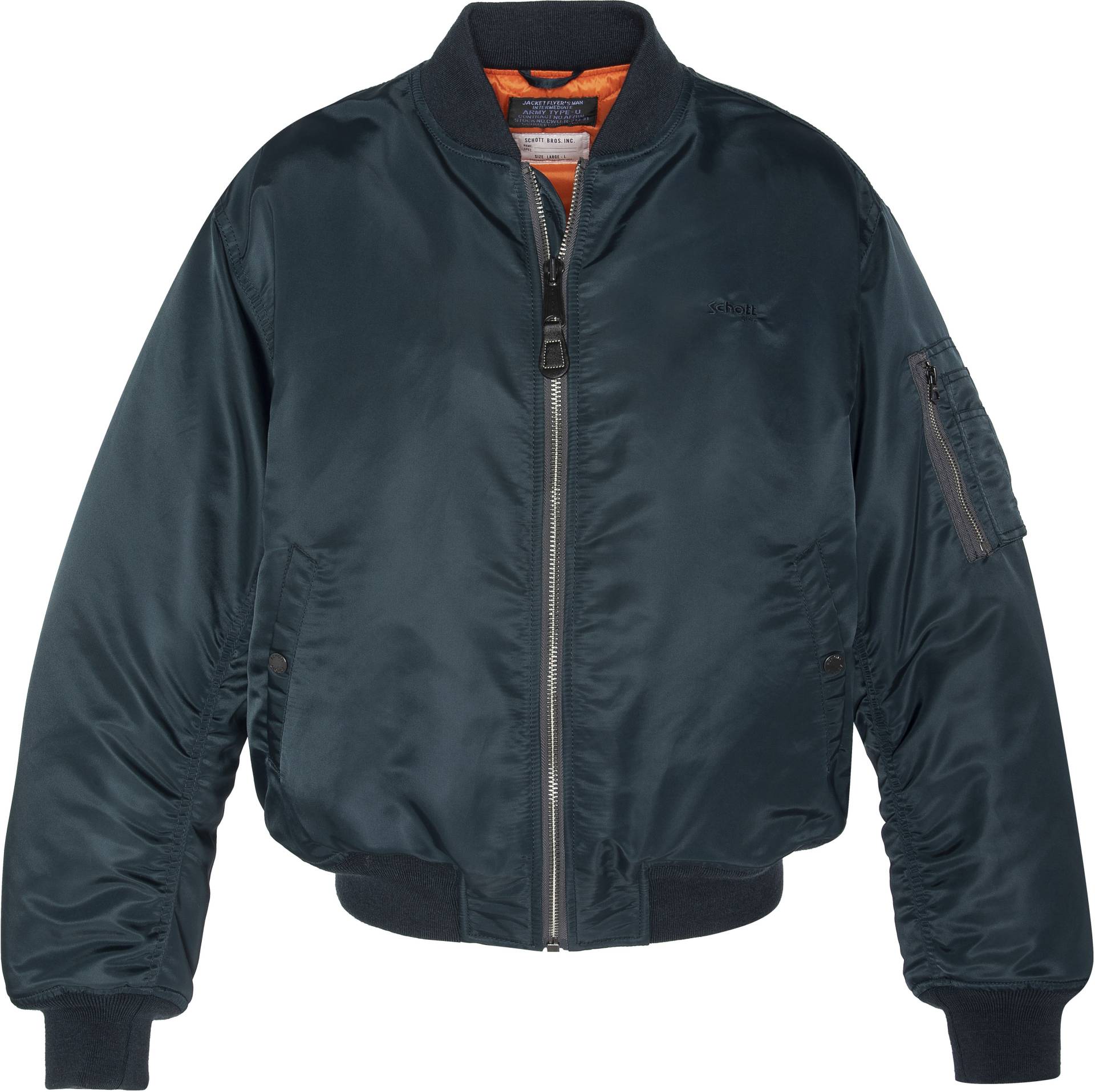 Schott NYC Bomberjacke, mit zusätzlichen Armtaschen Schott NYC Bomberjacke, mit zusätzlichen Armtaschen von Schott NYC