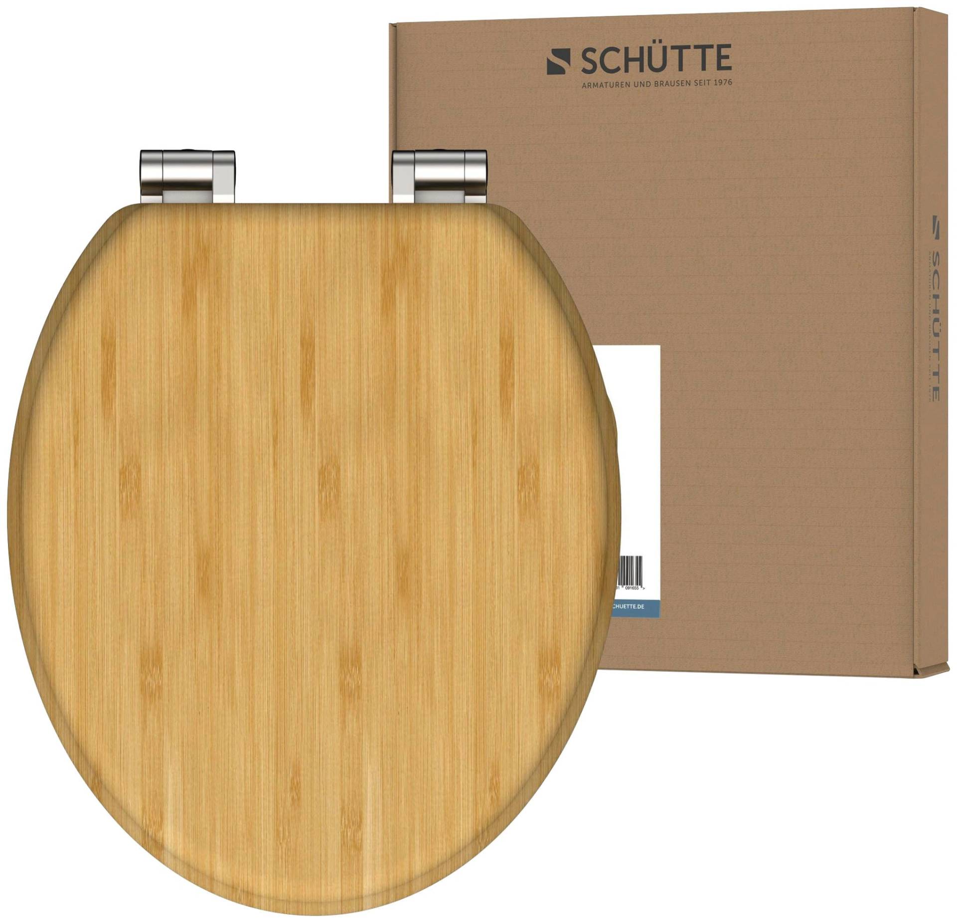 Schütte WC-Sitz »NATURAL BAMBOO«, aus Bambus Vollholz von Schütte