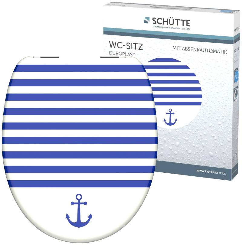 Schütte WC-Sitz »North Sea«, Duroplast, mit Absenkautomatik von Schütte