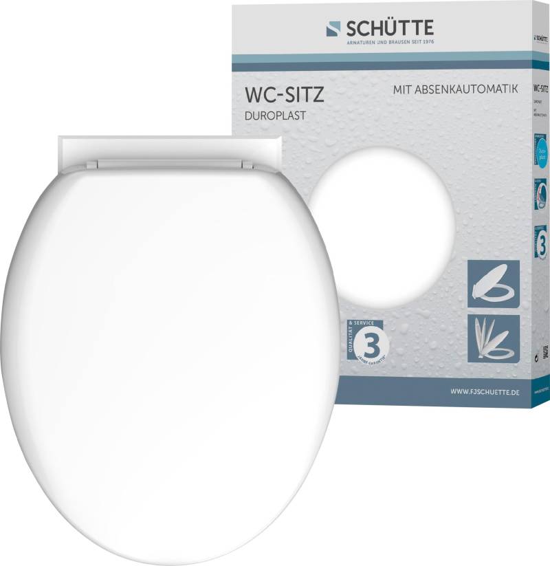 Schütte WC-Sitz »UNI«, Duroplast, Absenkautomatik von Schütte