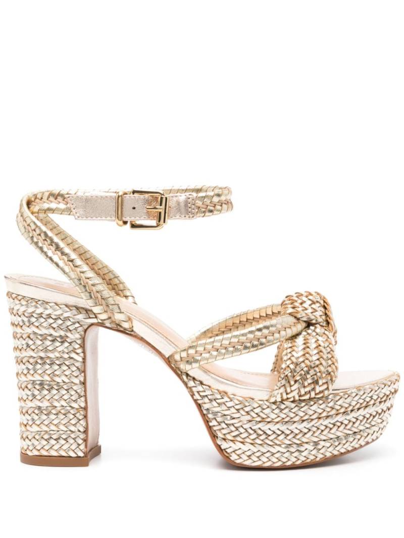 Schutz Kareena 110mm platform sandals - Gold von Schutz