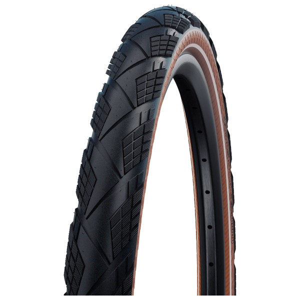 Schwalbe - Marathon Efficiency Evo 28'' (50-622) SR V-Guard - Pneus Gr 28'' x 2,00'' - 50-622 schwarz von Schwalbe