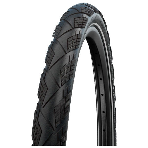 Schwalbe - Marathon Efficiency Evo 28'' (55-622) SR V-Guard - Pneus Gr 28'' x 2,15'' - 55-622 schwarz von Schwalbe