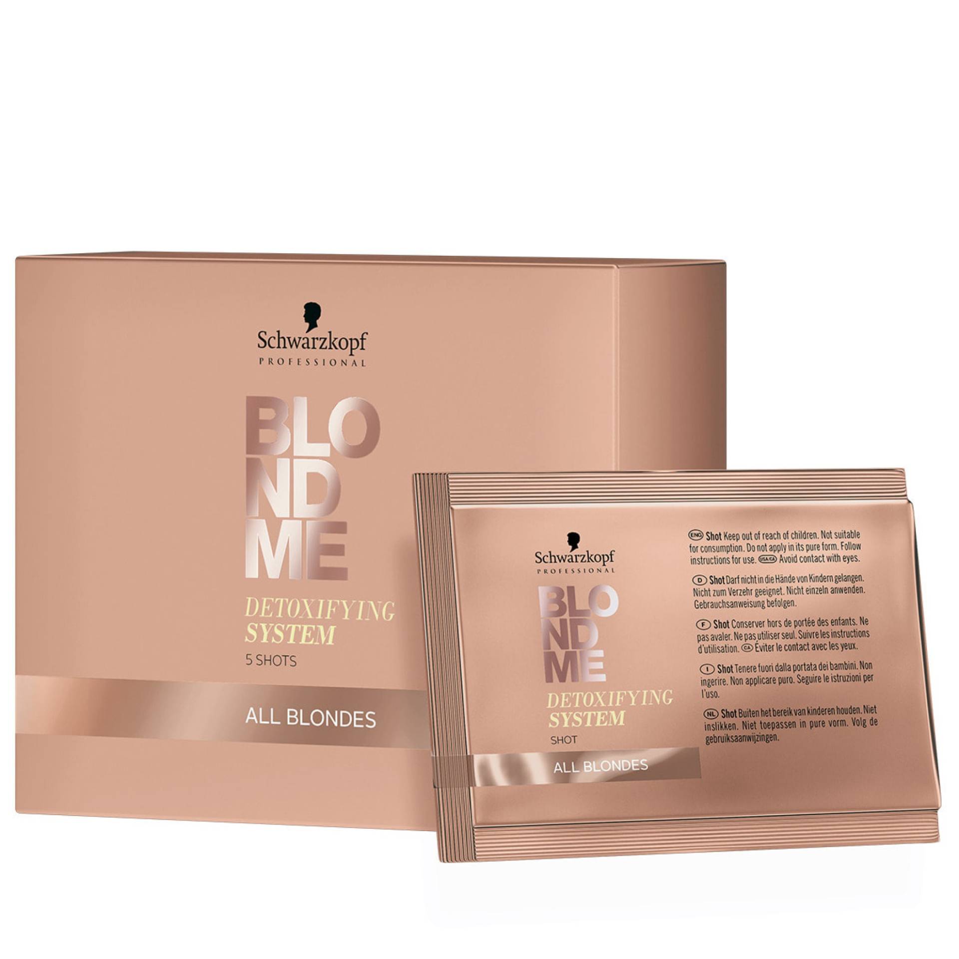 Schwarzkopf Professional BlondMe Detoxifying System Vitamin-C Shot 5 x 5 g von Schwarzkopf Professional