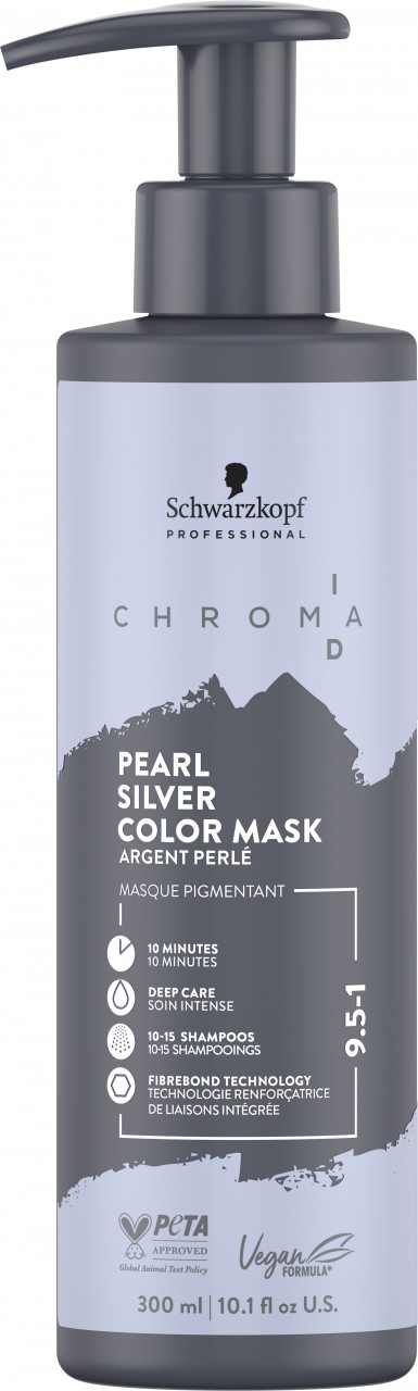 Chroma ID - Bonding Color Mask 9,5-1 Pearl Silver von Schwarzkopf