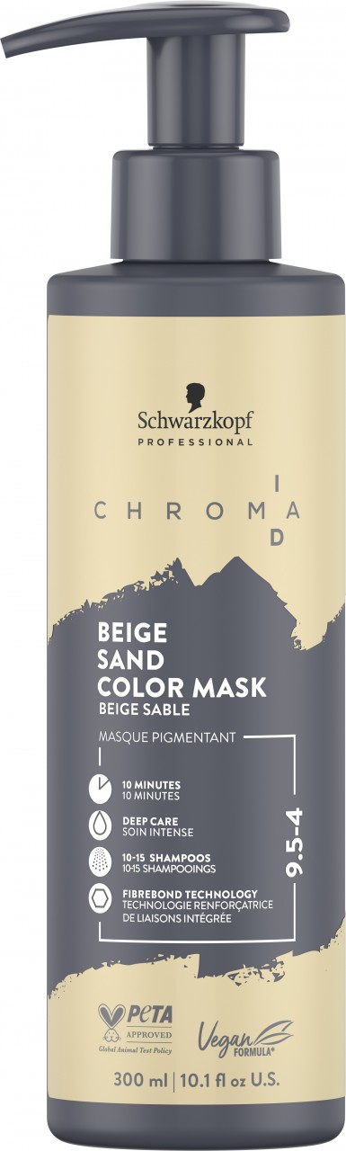 Chroma ID - Bonding Color Mask 9,5-4 Beige Sand von Schwarzkopf