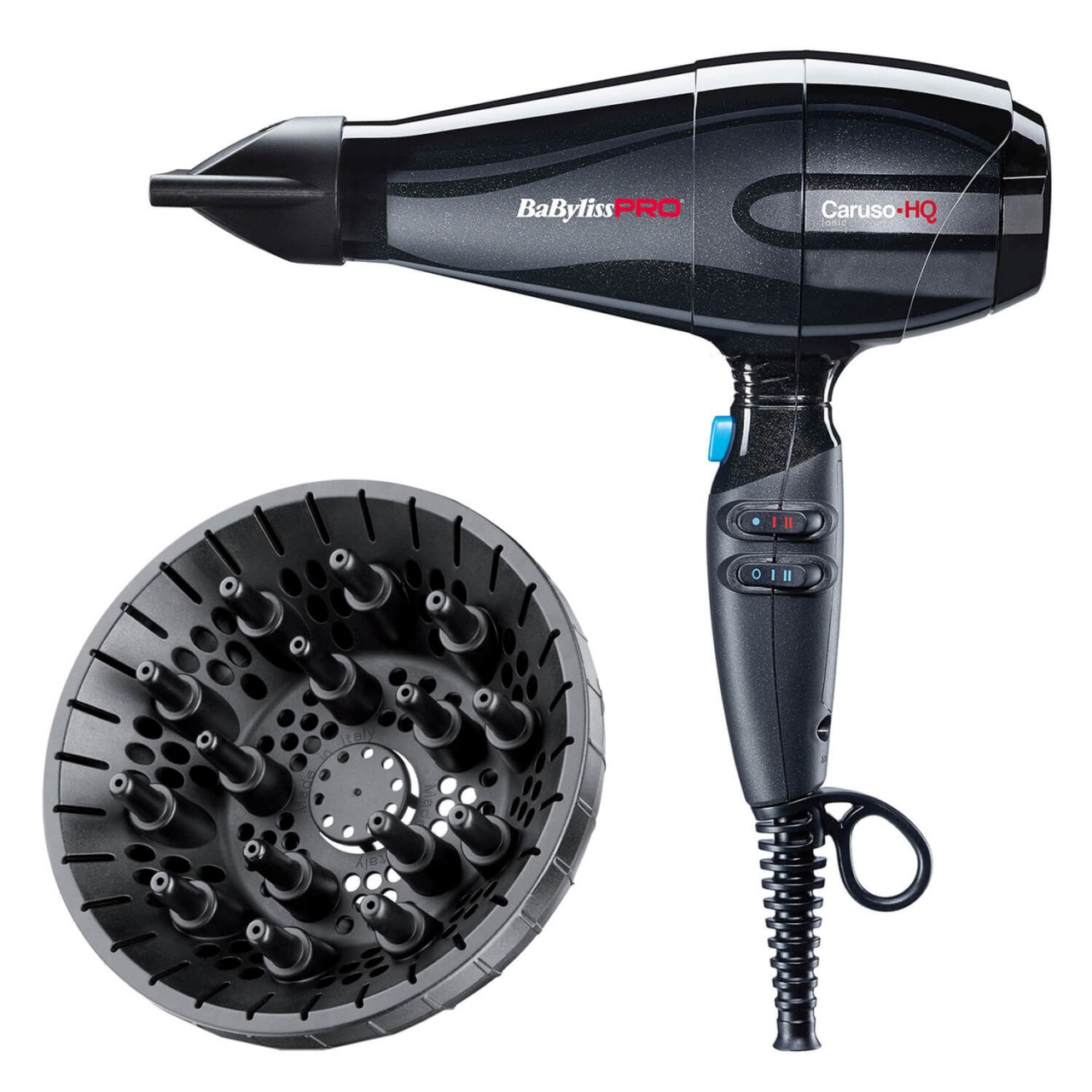 BaByliss Pro - Caruso-HQ 2400W Ionic BAB6970IE + Diffuser BABD11E von BaByliss Pro