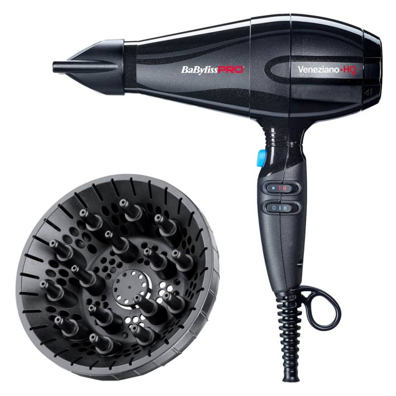 BaByliss Pro - Veneziano-HQ 2200W Ionic BAB6960IE + Diffuser BABD11E von BaByliss Pro