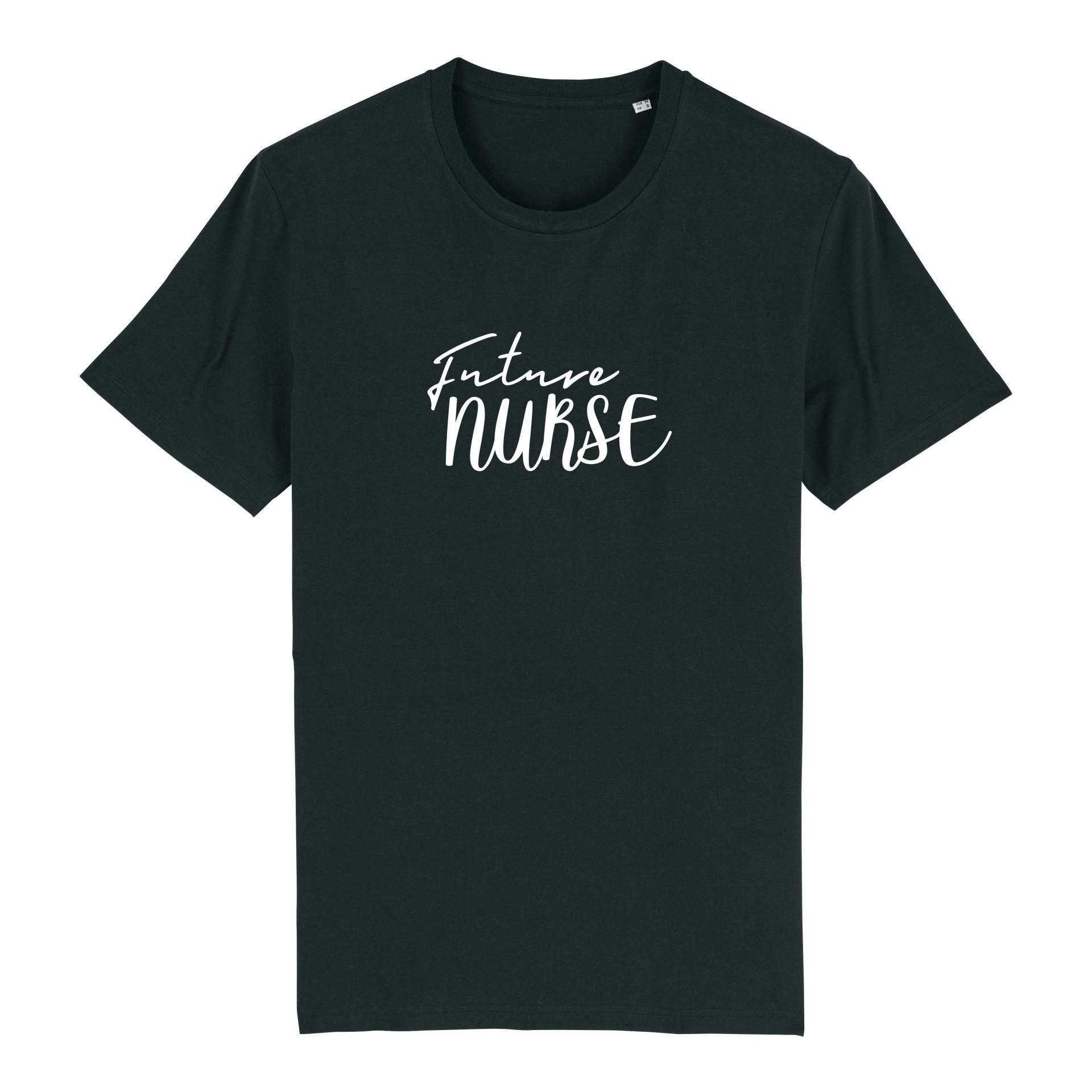 Schwesternuhr Future Nurse Bio T-Shirt Unisex Grösse: S, Farbe: Black von Schwesternuhr