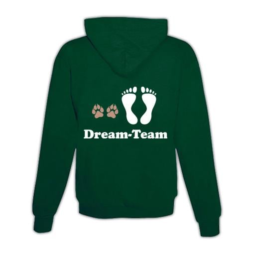 JoyLine Hoodie mit Zipper Dream-Team Unisex Grösse: XXL, Farbe: Grün JoyLine Hoodie mit Zipper Dream-Team Unisex Grösse: XXL, Farbe: Grün von JoyLine