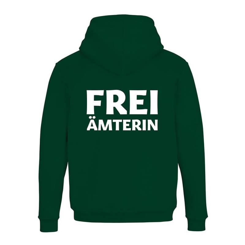 JoyLine Hoodie mit Zipper Freiämterin Unisex Grösse: S, Farbe: Grün von JoyLine