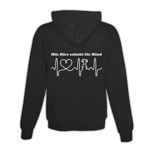 JoyLine Hoodie mit Zipper Hunde Herz Unisex Farbe: Schwarz, Grösse: S JoyLine Hoodie mit Zipper Hunde Herz Unisex Farbe: Schwarz, Grösse: S von JoyLine