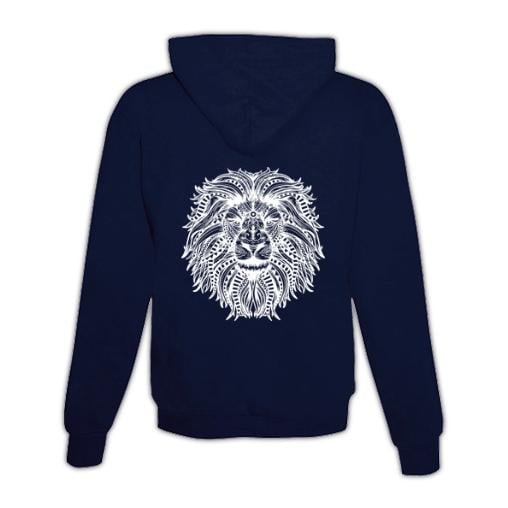 JoyLine Hoodie mit Zipper Mandala Löwe Unisex Farbe: Dunkelblau, Grösse: L JoyLine Hoodie mit Zipper Mandala Löwe Unisex Farbe: Dunkelblau, Grösse: L von JoyLine