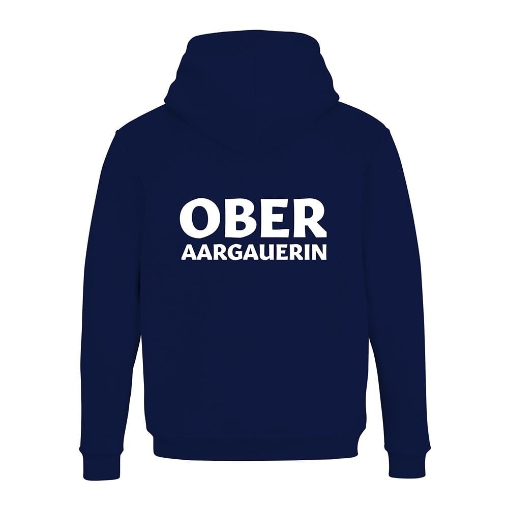 JoyLine Hoodie mit Zipper Oberaargauerin Unisex Grösse: L, Farbe: Dunkelblau von JoyLine