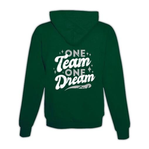 JoyLine Hoodie mit Zipper One Team Unisex Grösse: L, Farbe: Grün JoyLine Hoodie mit Zipper One Team Unisex Grösse: L, Farbe: Grün von JoyLine