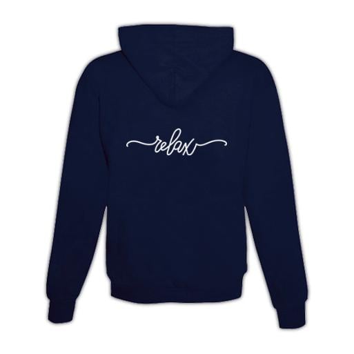 JoyLine Hoodie mit Zipper Relax Unisex Farbe: Dunkelblau, Grösse: XXL von JoyLine