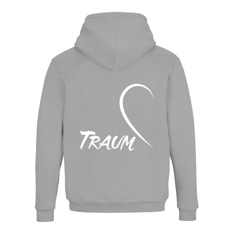 JoyLine Hoodie mit Zipper Traum Unisex Grösse: XL, Farbe: Grau von JoyLine