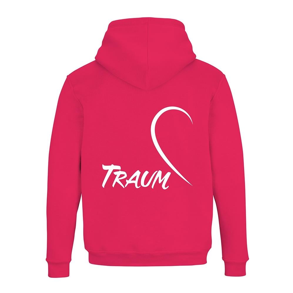 JoyLine Hoodie mit Zipper Traum Unisex Grösse: S, Farbe: Pink von JoyLine