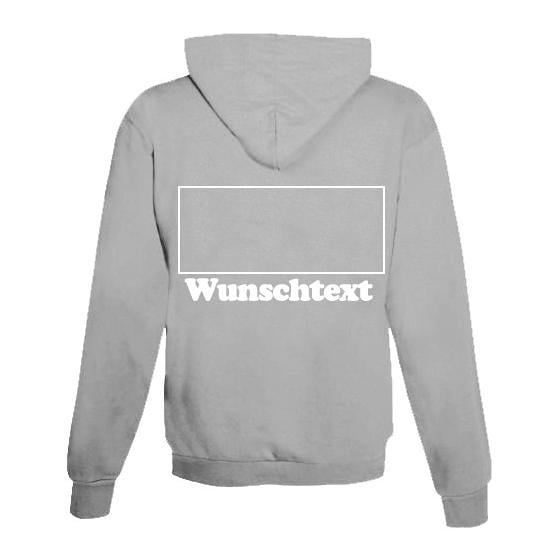 JoyLine Hoodie mit Zipper für Dich Unisex Farbe: Grau, Grösse: S von JoyLine