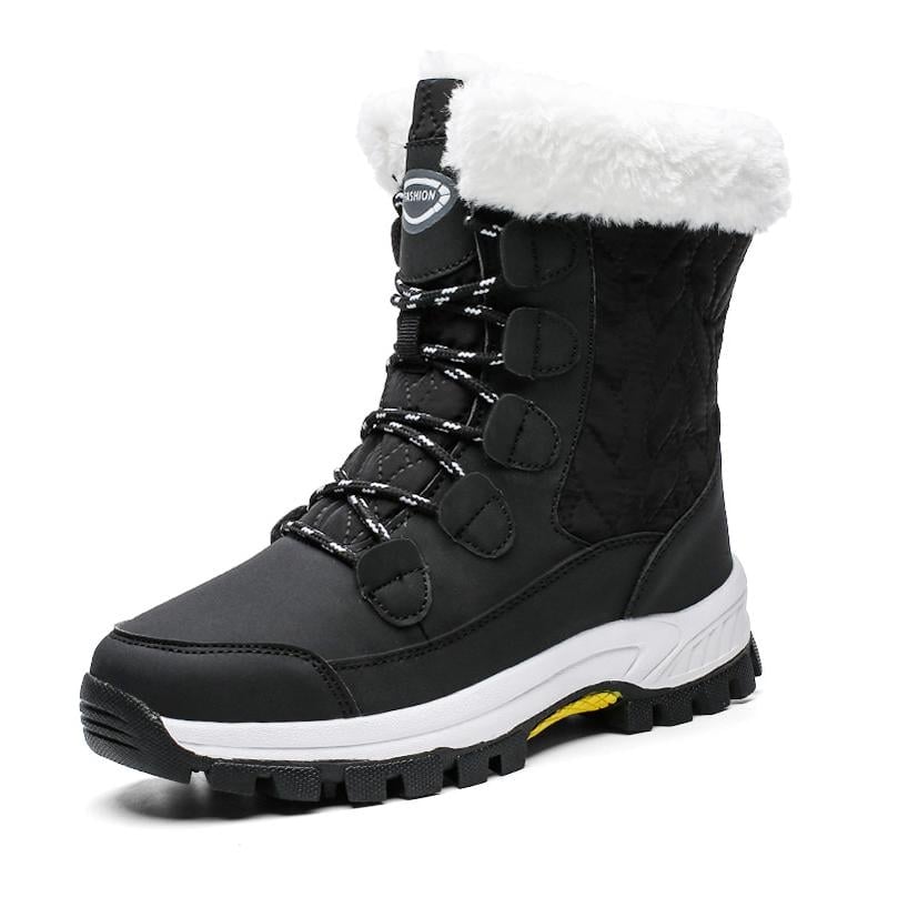 JoyFeet Husky Winterboot Damen Farbe: Schwarz, Grösse: 37 von JoyFeet