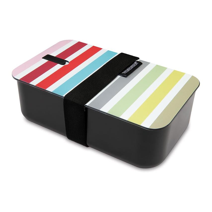 REMEMBER Lunchbox Tokio Farbe: Schwarz Multi, Grösse: One Size von REMEMBER