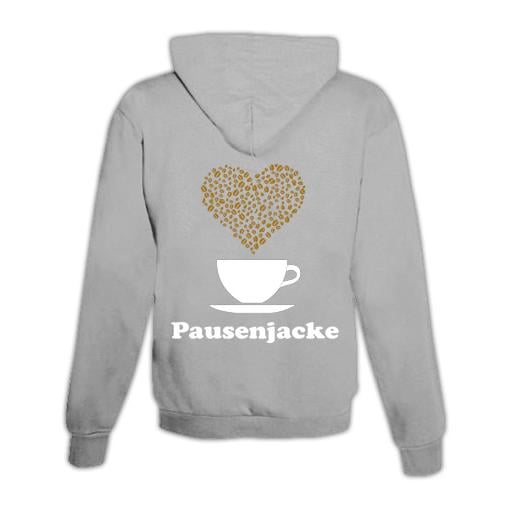 JoyLine Pausenjacke Kaffee Unisex Grösse: S, Farbe: Grau von JoyLine