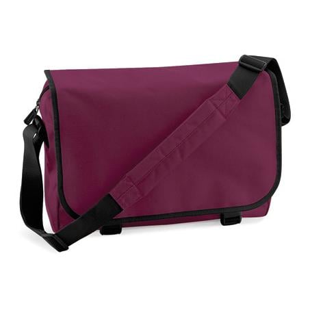 BagBase Schultertasche Visby Farbe: Burgundy, Grösse: One Size von BagBase