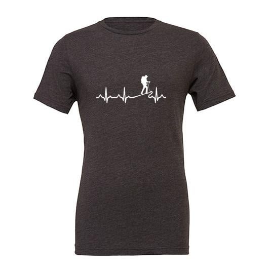 JoyLine T-Shirt Hiking Unisex Farbe: Dunkelgrau, Grösse: L von JoyLine